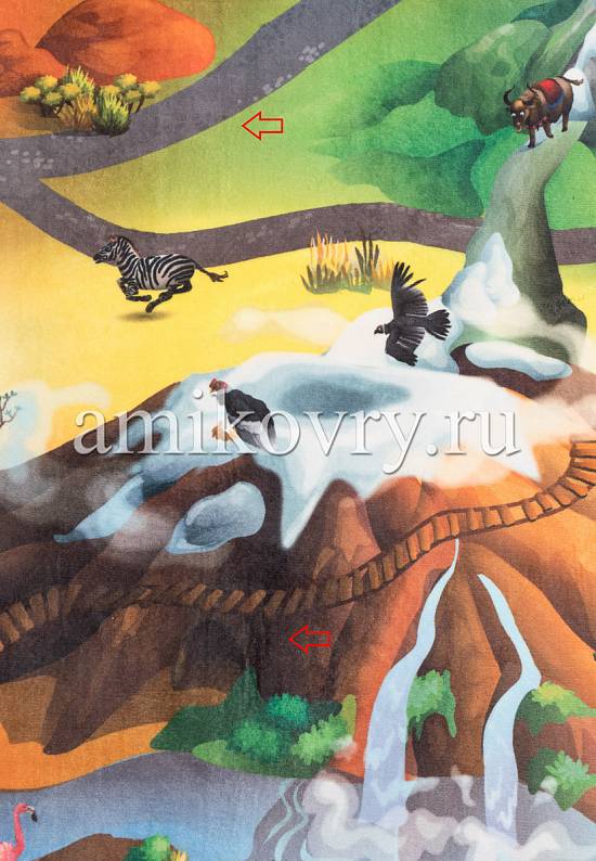 Детский мягкий игровой коврик Savane discount