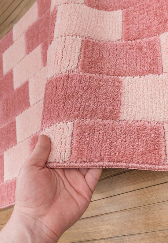 Розовый коврик для ванной Bornova 2580 Dusty Rose