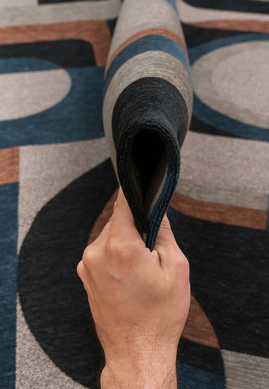 Безворсовый ковер из шенилла LS3514-L233 discount