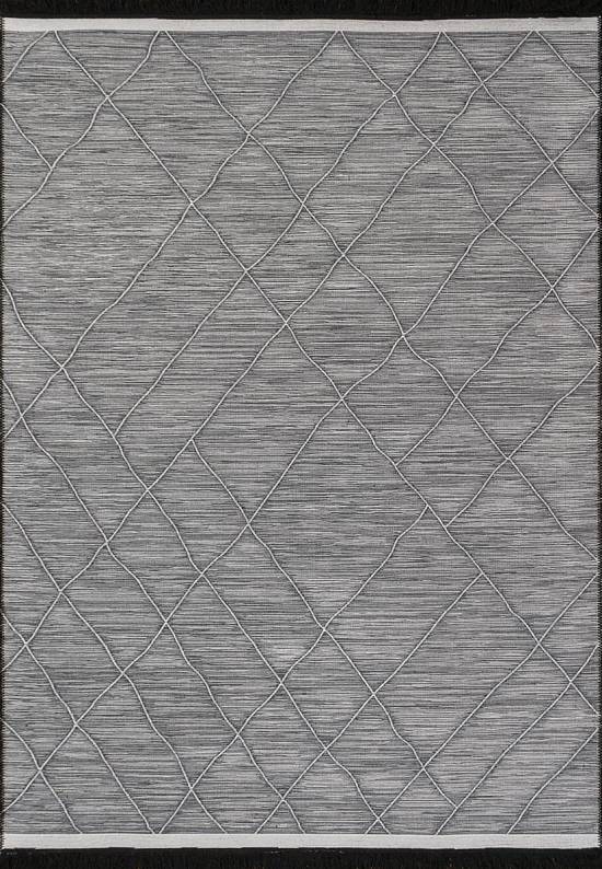 Двусторонний ковер из хлопка ARC 02 Grey