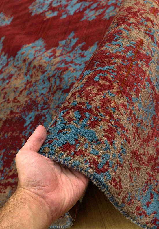 Иранский ковер из шерсти 1055m