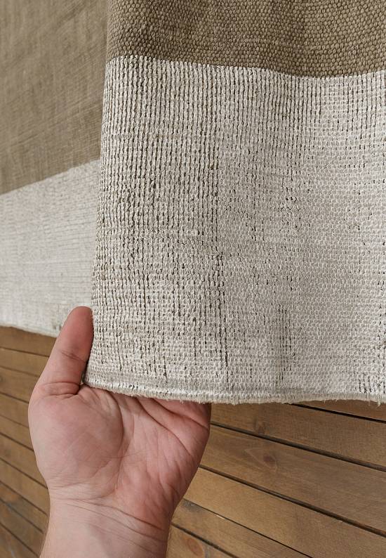 Безворсовый ковер из хлопка JHC-02 beige-white venetiis