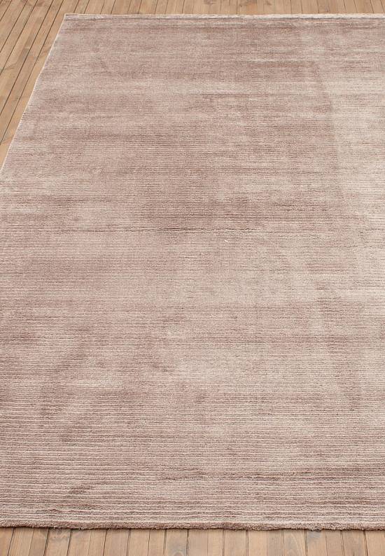 Мягкий вискозный ковер из Турции Plain-L. Brown