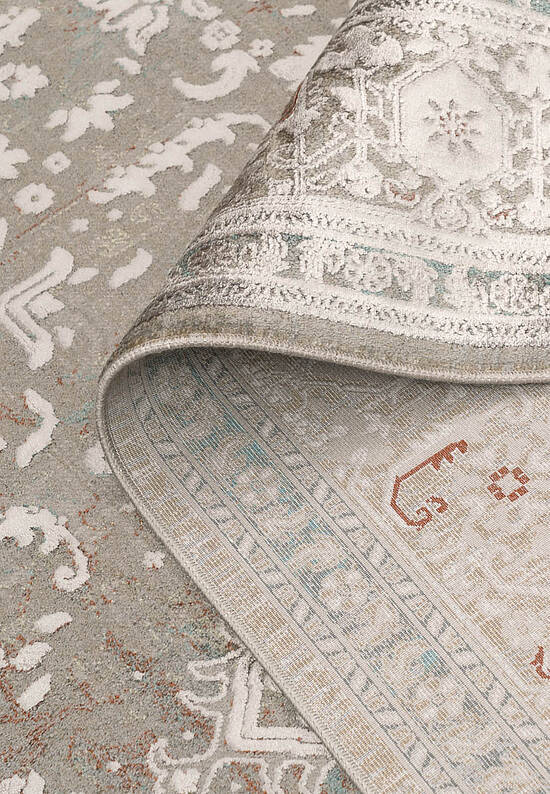 Турецкий ковер из вискозы BBL 02 Grey