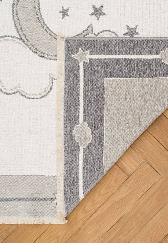 Двусторонний детский ковер NB 01 Grey
