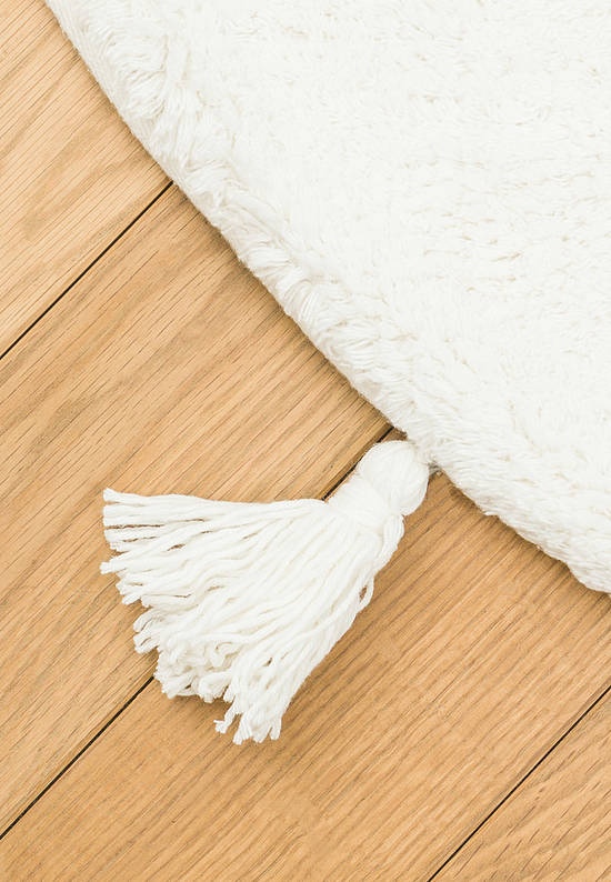 Хлопковый ковер CBN Plain White
