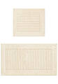 Комплект ковриков для ванной Confetti Bath Cotton Uni 17716 1640 Naturel-Ecru