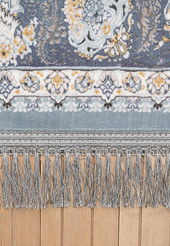 Иранский высокоплотный ковер G253-Pale-Blue