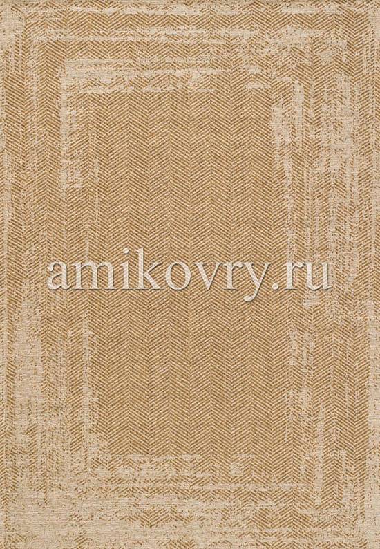 Безворсовый ковер из хлопка BRK 04-Natural Beige