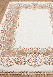 ковер в перспективе Lalezar 1005-white
