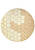 Детский стираемый ковер Honeycomb Gold