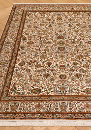 ковер в перспективе против ворса Cashmir 234792-Shah Abas beige/beige