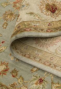 фактура ковра Kashan Gold AKWS-7089 10/10 HS WS Ice Blue/Light Gold
