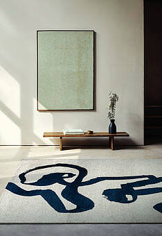 безворсовый ковер в интерьере Shapes LS6083-L408