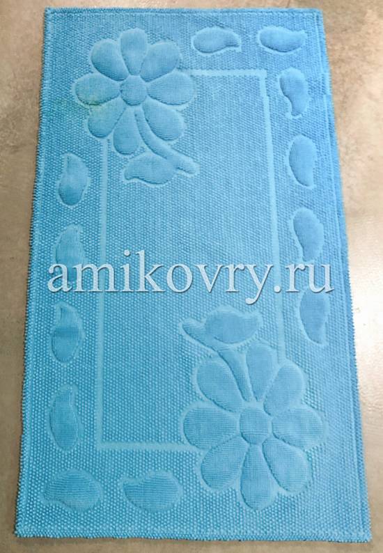 Коврик для ванной Sonil Cotton SCTN 10-Turquoise discount