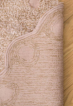основа ковра Lorena Canals Cotton Pine Cone Pearl Pink