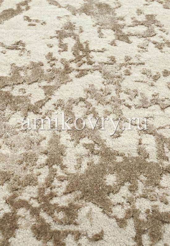 Дизайнерский ковер ручной работы 8/8-RWB ESK-411-Antique White/Natural Beige