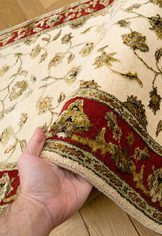 фактура ковра Kashan gold 10/10 CH-102-6-Ivory/Red