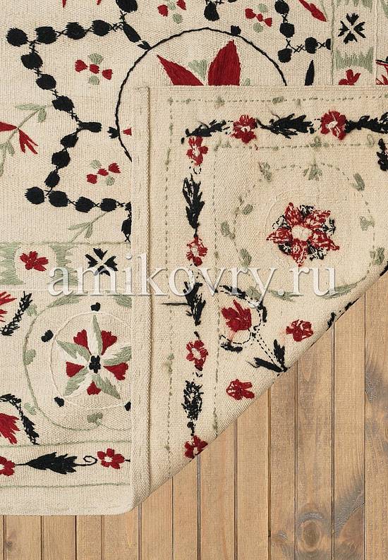 Безворсовый ковер ручной работы Kilim Casablanca 2