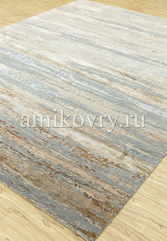 Дизайнерский ковер ручной работы 8/8-RWB ESK-433-Ivory/Pearl Blue