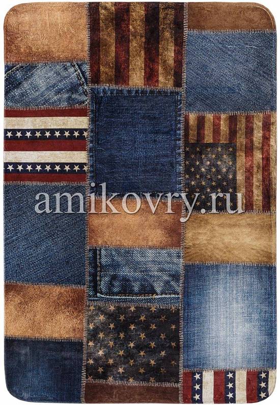 Детский мягкий игровой коврик Print 381