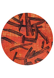 дизайн безворсового ковра Reflection LR6251-L431 outdoor круг