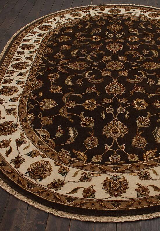 Элитный ковер ручной работы 10/10 HKS-1002-Brown/Ivory