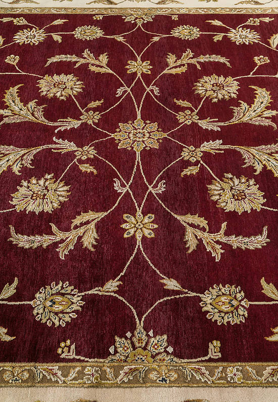 Элитный ковер ручной работы 10/10 CH-114-Red/Ivory