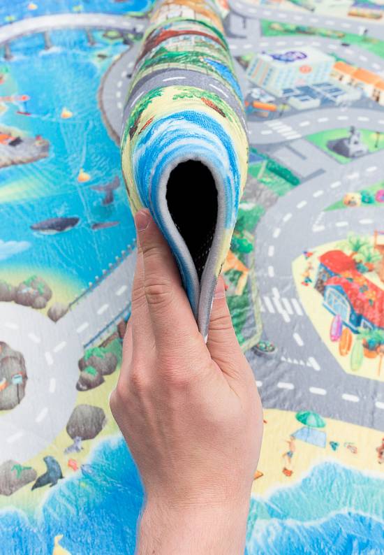 Детский мягкий игровой коврик Sea Side-C