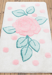 коврик в перспективе Confetti Bath Elite Biblos 401 Snow White
