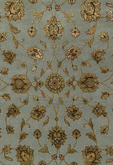 фрагмент ковра Kashan gold 10/10 MI-911-Grey/Ivory