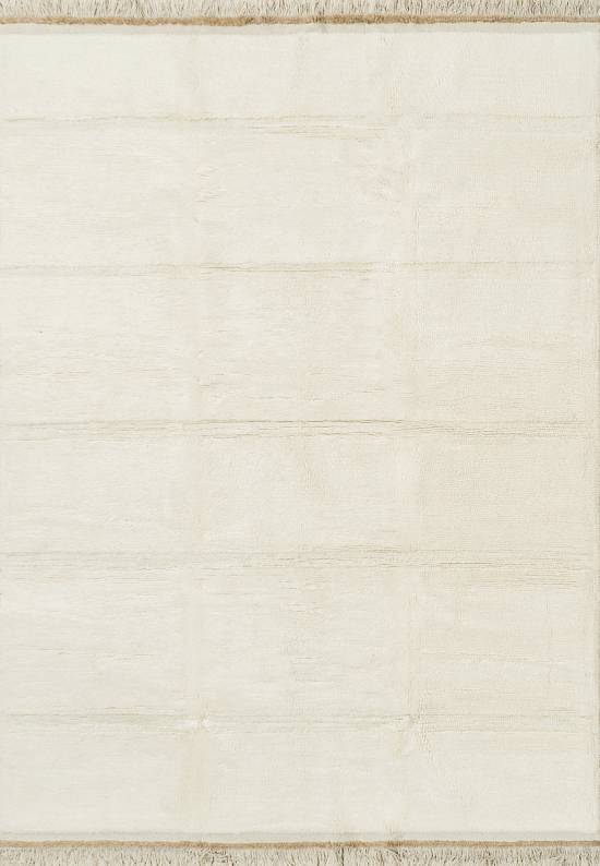Шерстяной стираемый ковер Steppe Sheep White