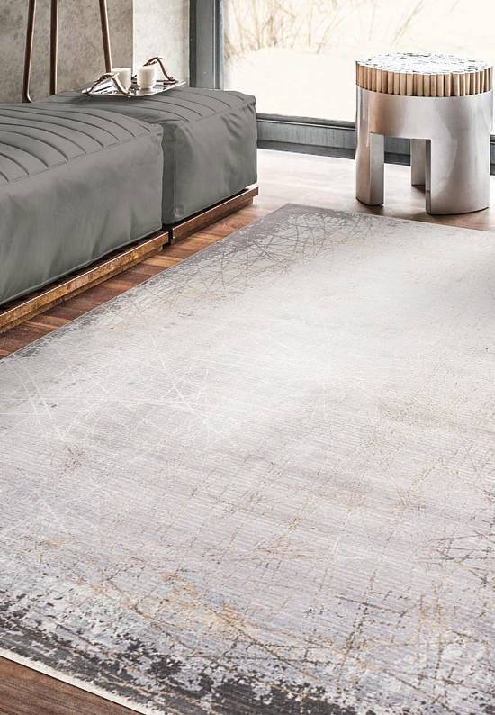 Винтажный турецкий ковер MHL 09 Grey Gold
