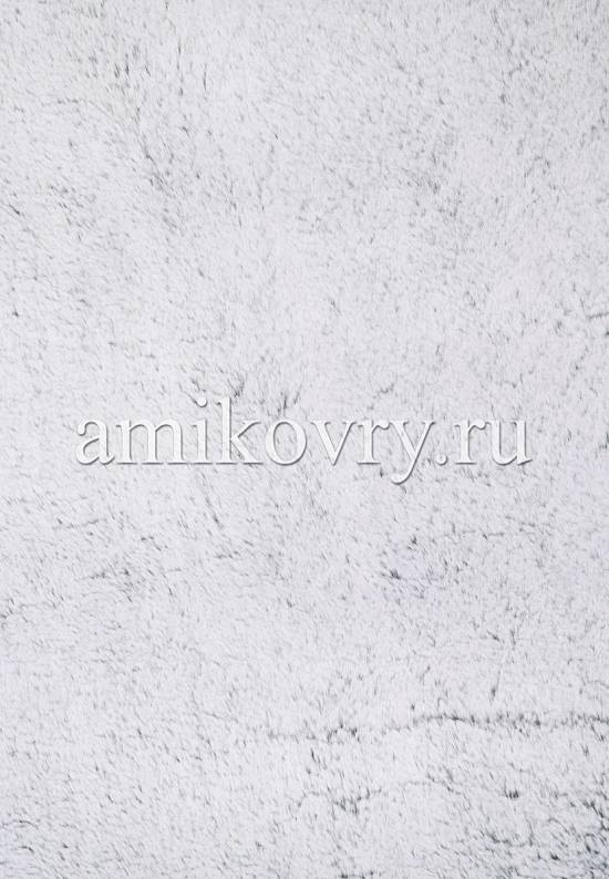 Пушистый ковер с мягким ворсом Black-White discount