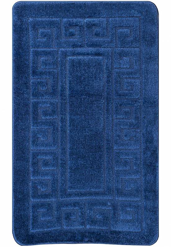 Синий коврик для ванной Ethnic 2582 Dark Blue discount