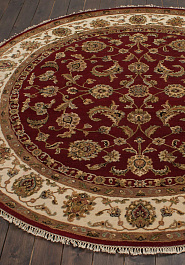ковер в перспективе против ворса Kashan gold 10/10 S-39-Red/Ivory