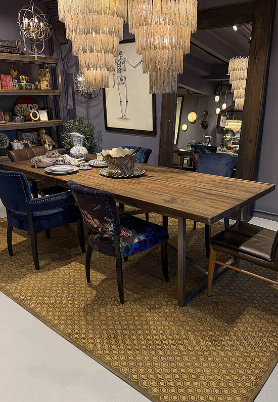 Безворсовый ковер из хлопка LC3324-L126 discount1