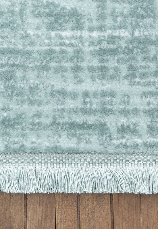 Турецкий однотонный ковер из акрила 5328 Turqoise