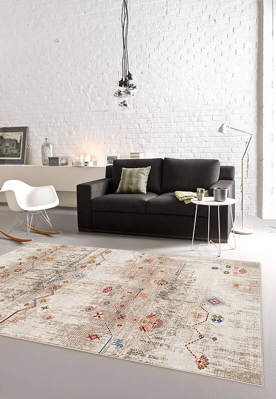 Шерстяной ковер из Монголии ES4761-E8