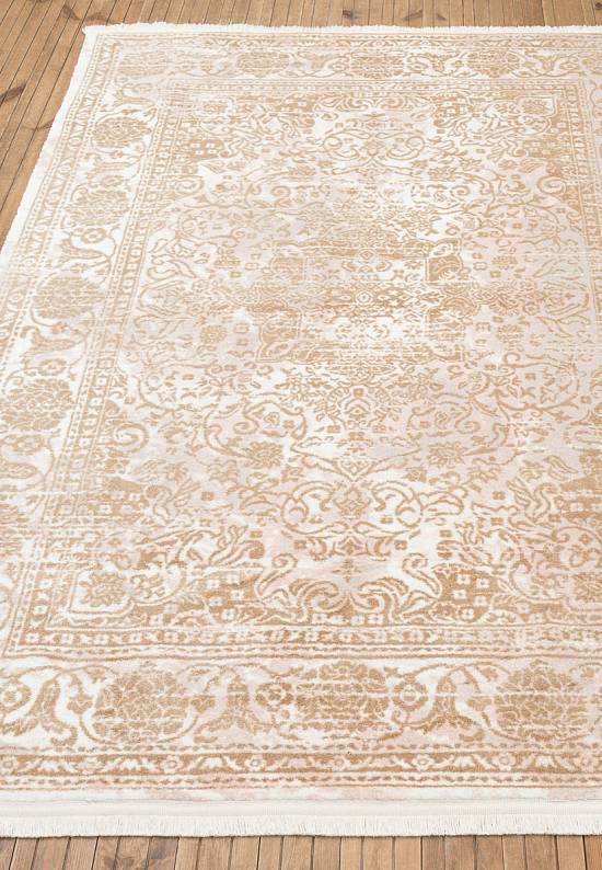 Турецкий винтажный ковер 11671 02 Dark Beige