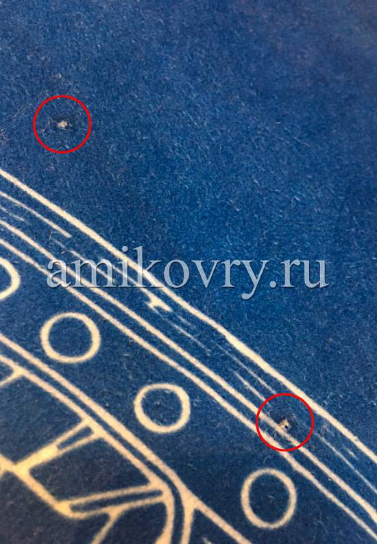 Безворсовый ковер с принтом E-19.2 discount2
