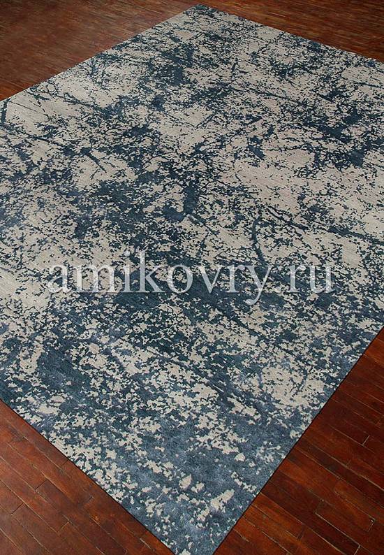 Дизайнерский ковер ручной работы 8/8-RWB ESK-411-Ashwood/Denim Ash