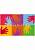 Бельгийский придверный коврик Pop art hands XSmall