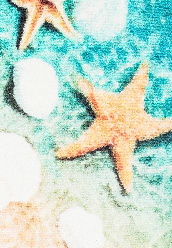 Бирюзовый коврик для ванной  Seaside 01 Turquoise