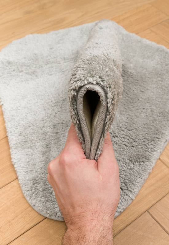 Мягкий коврик для ванной 3503 Grey