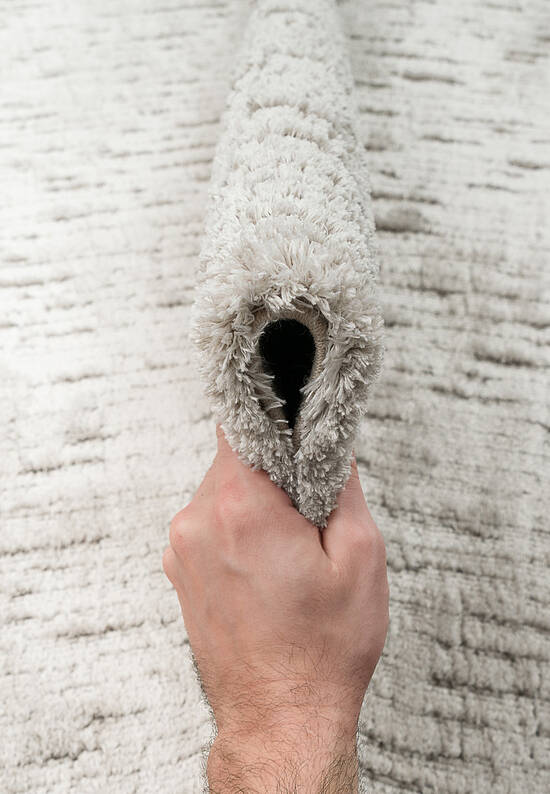 Пушистый ковер из полиэстера RN6019-R63