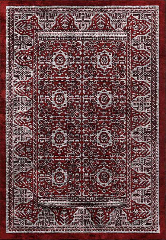 Двусторонний безворсовый ковер SC6177