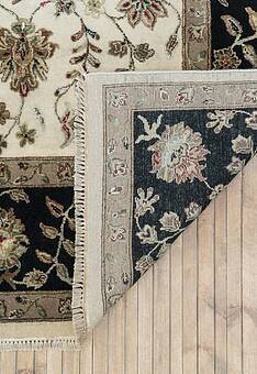 основа ковра Kashan gold 10/10 SK-120-Ivory/Black