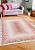 Турецкий синтетический ковер 12602-Cream/Pink