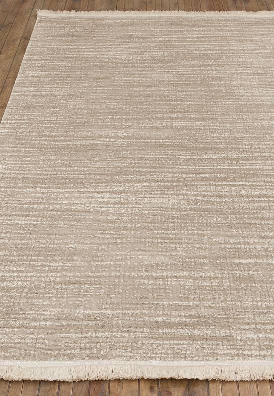Турецкий однотонный ковер из акрила 5328 Beige